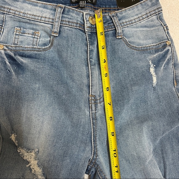 Missguided NEW Sinner High Waisted Ripped Skinny Jeans - Picture 6 of 7